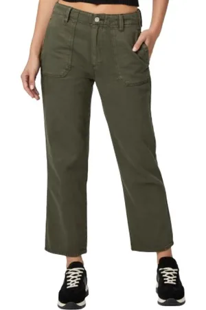 Paige Donna, Pantaloni, Verde, W27, new