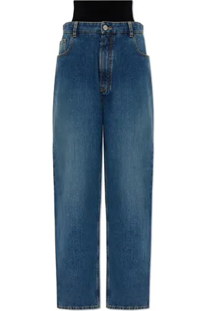 Alaïa Donna, Jeans, Blu, M, new