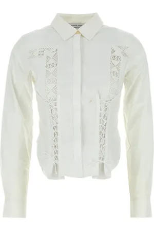 Marine Serre Donna, Camicette , Bianco, M, new