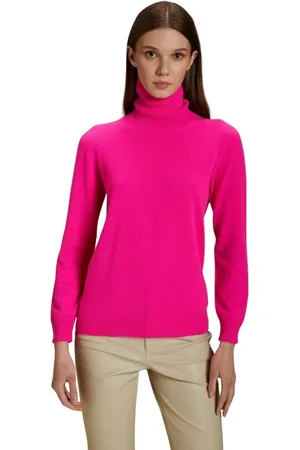 KANGRA CASHMERE Donna, Maglie, Rosa, S, new