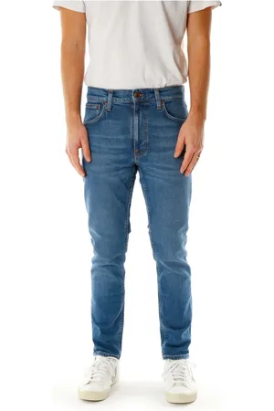 Nudie Jeans Uomo, Jeans, Blu, W31 L34, new