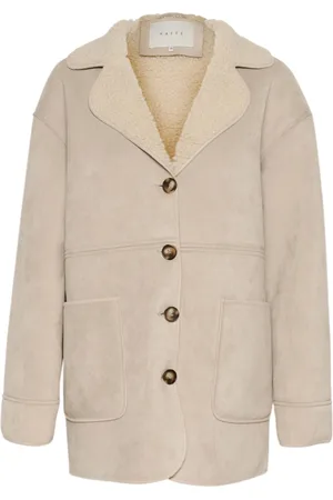 Kaffe Donna, Cappotti, Grigio, S, new