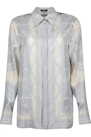 VERSACE Donna, Camicette , Grigio, 2Xs, new