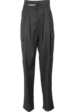 ANDREA ADAMO Donna, Pantaloni, Grigio, M, new