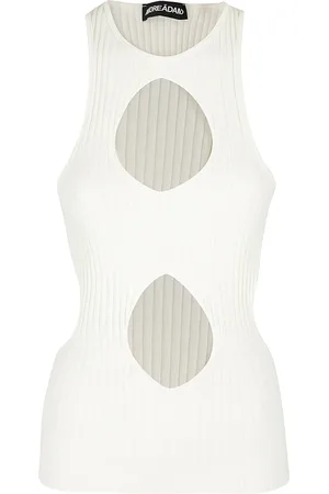 ANDREA ADAMO Donna, Top, Bianco, M, new
