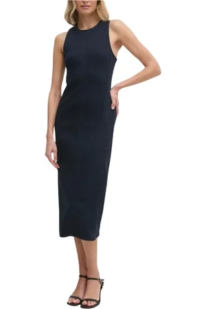 Calvin Klein Donna, Abiti, Blu, S, new