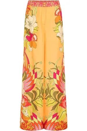Camilla Donna, Pantaloni, Arancione, S, new