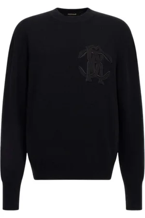 Roberto Cavalli Uomo, Maglie, Nero, M, new