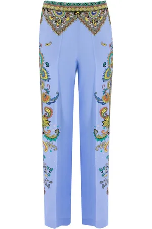 Etro Donna, Pantaloni, Multicolore, L, new