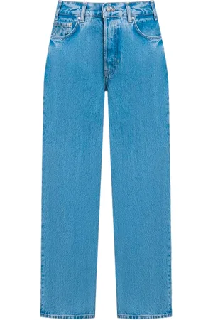 ANINE BING Donna, Jeans, Blu, W26, new