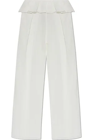 Cult Gaia Donna, Pantaloni, Bianco, M, new
