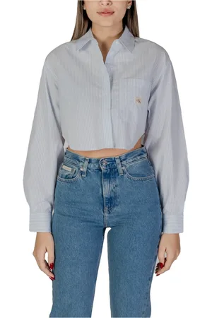 Calvin Klein Donna, Camicette , Blu, XS, new