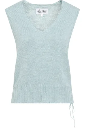 Maison Margiela Donna, Maglie, Blu, XS, new