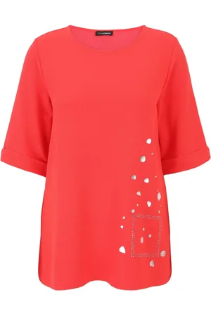 DORIS S Donna, Top, Arancione, 2Xl, new