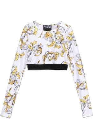 VERSACE Donna, Top, Multicolore, M, new