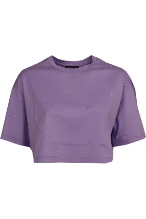 Dondup Donna, Top, Viola, L, new
