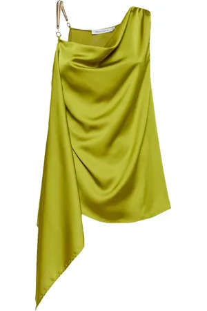 SIMONA CORSELLINI Donna, Top, Verde, S, new