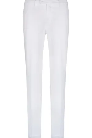 Boglioli Uomo, Pantaloni, Bianco, M, new