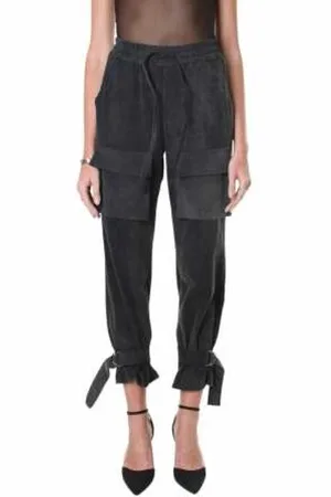 LA HAINE INSIDE US Donna, Pantaloni, Grigio, XL, new
