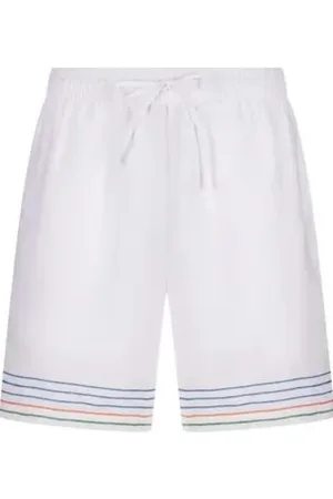 Casablanca Uomo, Pantaloncini, Bianco, S, new