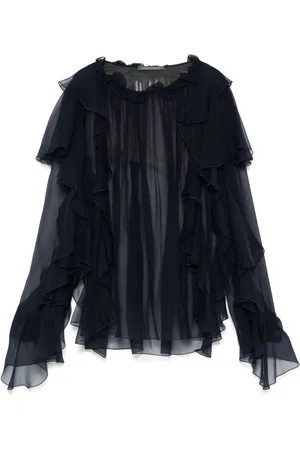 Alberta Ferretti Donna, Camicette , Blu, M, new