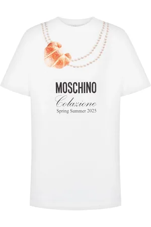 Moschino Donna, Top, Bianco, M, new