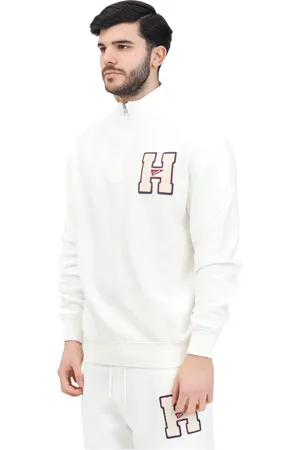Tommy Hilfiger Uomo, Felpe, Bianco, M, new