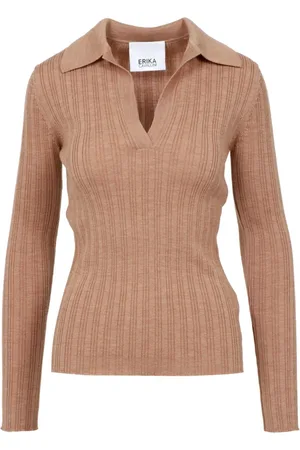 ERIKA CAVALLINI Donna, Maglie, Marrone, S, new