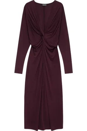 ANINE BING Donna, Abiti, Rosso, S, new