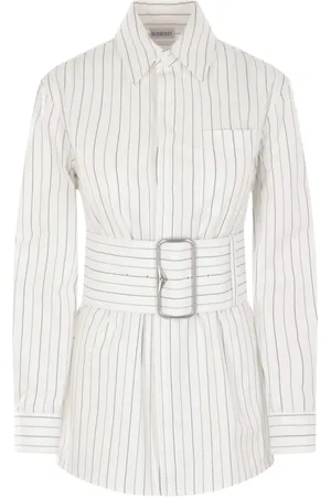 Burberry Donna, Camicette , Bianco, 2Xs, new