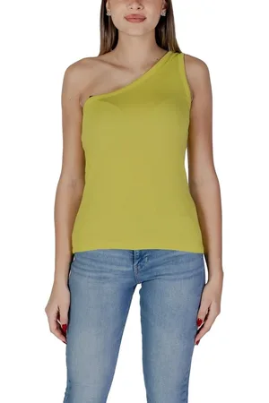 B YOUNG Donna, Top, Giallo, L, new
