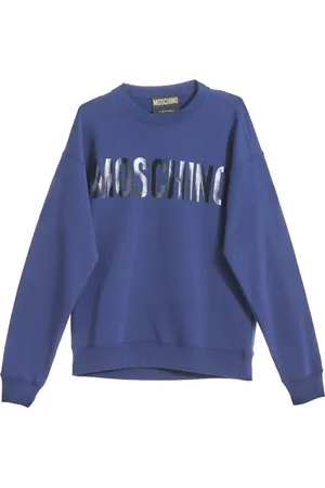 Moschino Uomo, Felpe, Blu, M, new