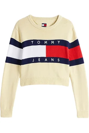Tommy Hilfiger Donna, Maglie, Giallo, L, new