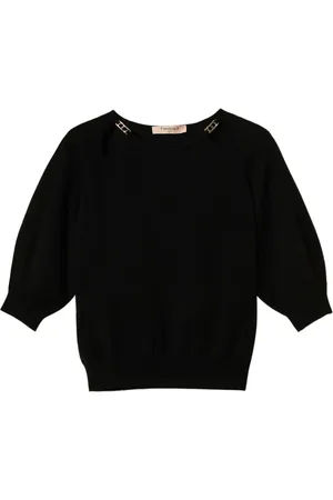 Twin-Set Donna, Maglie, Nero, L, new