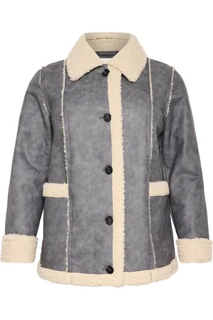 Kaffe Donna, Giacche, Grigio, 2Xl, new