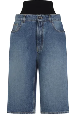 Alaïa Donna, Pantaloncini, Blu, XS, new