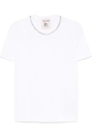 SEMICOUTURE Donna, Top, Bianco, M, new