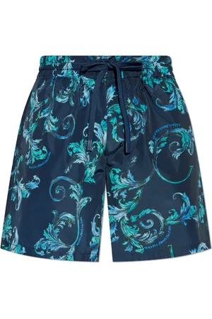 VERSACE Uomo, Pantaloncini, Blu, M, new