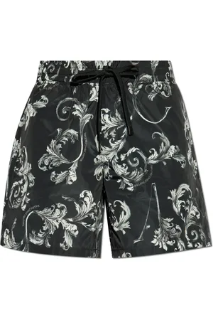 VERSACE Uomo, Pantaloncini, Nero, L, new