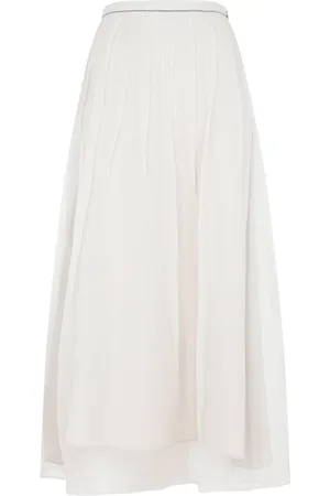 Brunello Cucinelli Donna, Gonne, Bianco, S, new