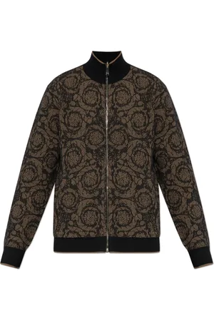 VERSACE Uomo, Maglie, Marrone, L, new