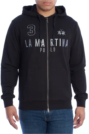 La Martina Uomo, Felpe, Nero, 4Xl, new