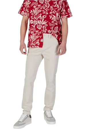 Tommy Hilfiger Uomo, Pantaloni, Bianco, W31 L32, new