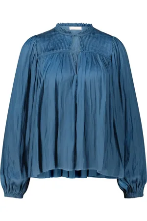 ULLA JOHNSON Donna, Camicette , Blu, L, new