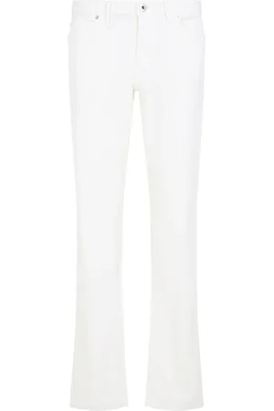 BRIONI Uomo, Pantaloni, Bianco, W34, new