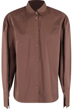 FEDERICA TOSI Donna, Camicette , Marrone, S, new