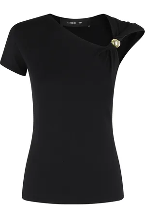 FEDERICA TOSI Donna, Top, Nero, S, new