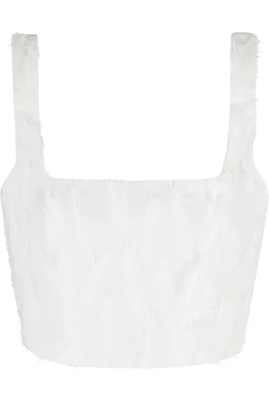 FEDERICA TOSI Donna, Top, Bianco, S, new
