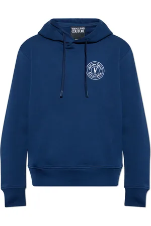 VERSACE Uomo, Felpe, Blu, 2Xl, new