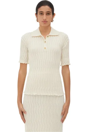 Bottega Veneta Donna, Top, Bianco, XS, new